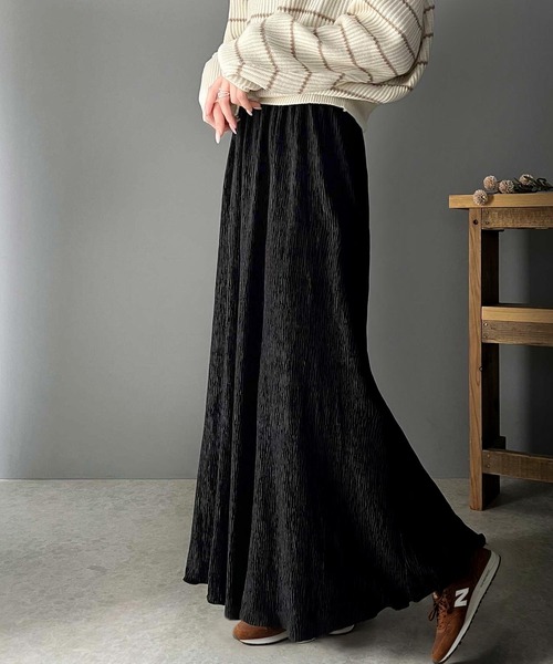 classicalelf（クラシカルエルフ） スカート 光沢感と揺れが美しい