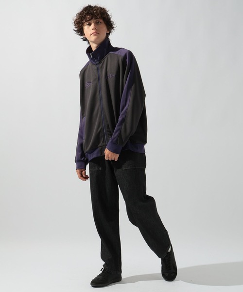 UMBRO〈ジャージートラックジャケット 00s シャドーストライプ ブラック〉 FLAGSTUFF - TRACK JACKET(xUMBRO) / BLACK / UMBROとの