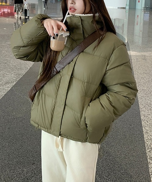 新品未使用 y2k vainl archive zipブルゾン　アウター　生地◎ gossip!ロサンゼルス ブルゾン アウター Y2K レザーウールハイネック