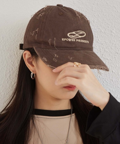 Courreges★ロゴ刺繍ベースボールキャップ Courreges クレージュ ベースボールキャップ REEDITION VINYL