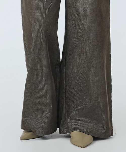 SUWDEE サロペット オーバーオール corduroy all in one レディース