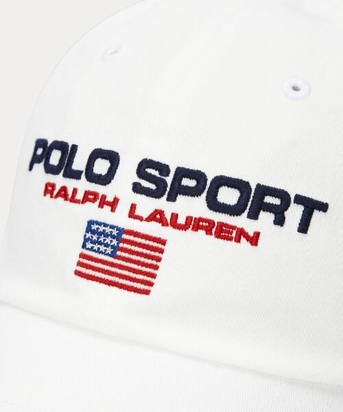 新品未使用✨Polo Ralph Lauren ロゴホワイト キャップ POLO RALPH LAUREN（ポロ・ラルフローレン） ポロ ラルフローレン