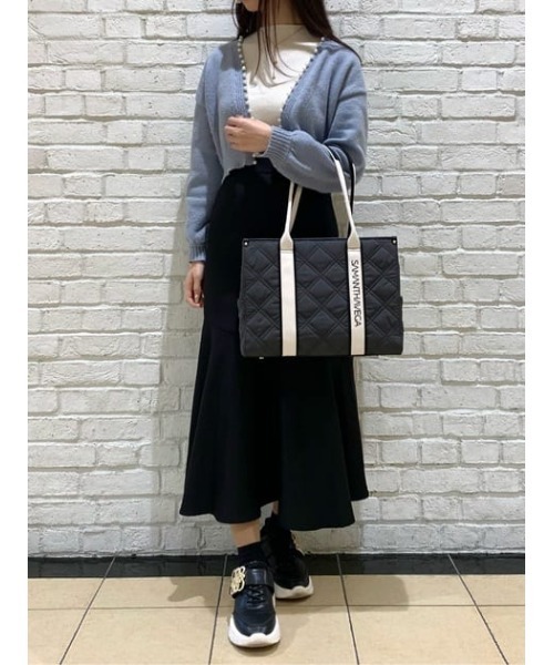 Samantha Vega（サマンサベガ） トートバッグ ロゴテープキルティング