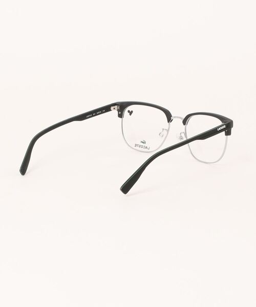 伊達メガネ メガネ 眼鏡 「LACOSTE/ラコステ」ブロー メガネ L2527LB 001 メンズ レディース