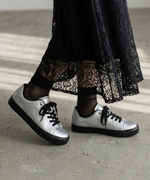 AAA+（サンエープラス） スニーカー ベーシック レースアップ