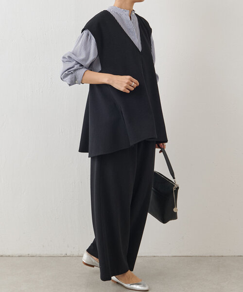 BEARDSLEY パンツ ブークレダンボールパンツ レディース