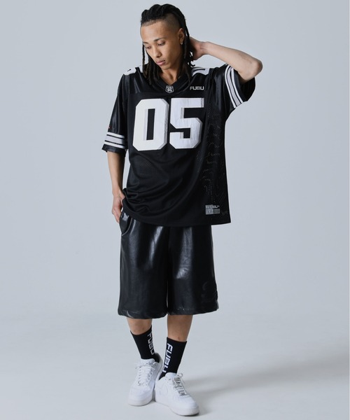 く*か様 【FUBU】ゲームシャツ　ニットスウェット く*か様 【FUBU】ゲームシャツ ニットスウェット FUBU（フブ