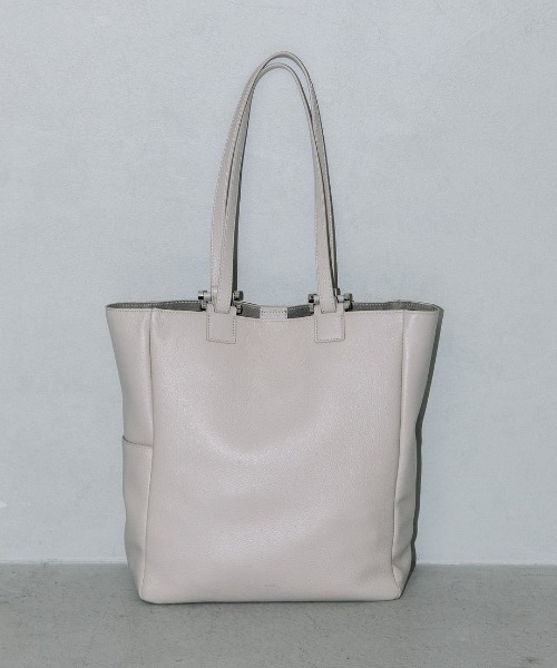 新品★ BEAURE/カウレザー ダブルハンドル A4 トート Beau're トートバッグ BEAURE ヴュレ カウレザー ダブルハンドル