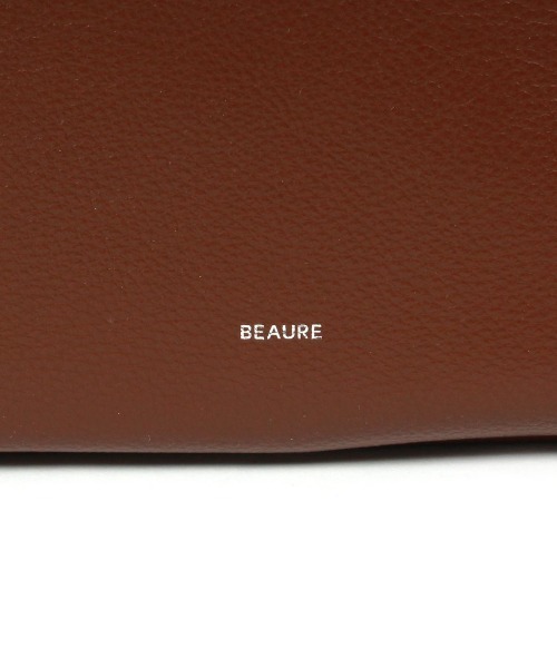 トートバッグ 「BEAURE/ビュレ」カウレザー ダブルハンドル A4 トート レディース メンズの画像
