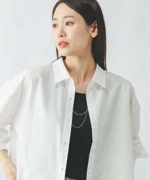 GLOBAL WORK（グローバルワーク） ブラウス シャツ ビジュークロップド