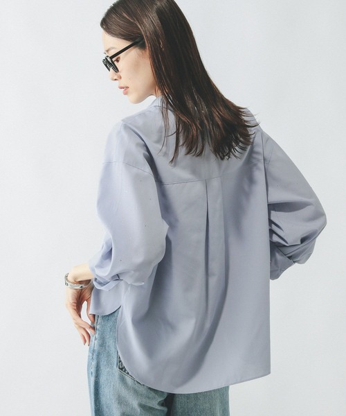ブラウス シャツ 衿ビジューパッチワークストライプシャツ レディース 楽天市場】【8/11まで5％OFFクーポン】Beststore トップス