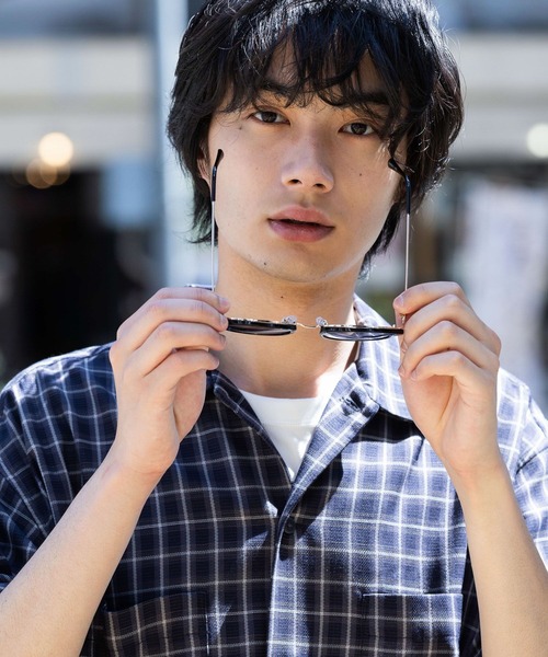 美品 日本製 スタイルワークス セットアップ 光沢 霜降り ネイビー メンズ S TAKA-Q｜TechDenim スリムフィット 2ボタンジャケット 青