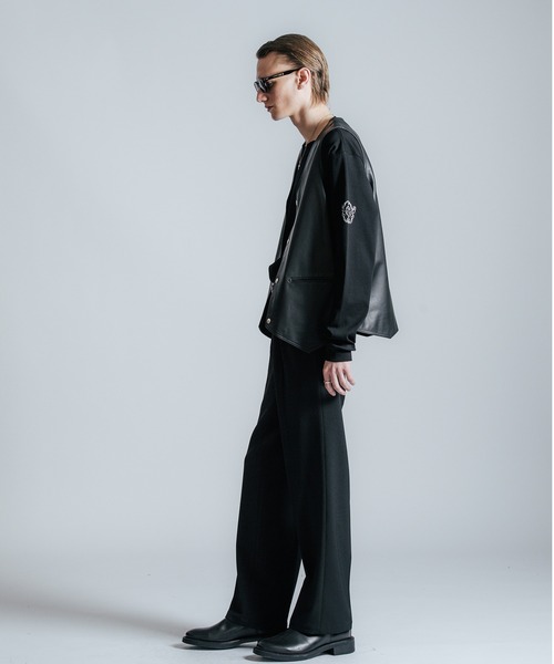 CRIMIE（クライミー） ベスト ジレ SPANISH LAMB LEATHER VEST メンズ