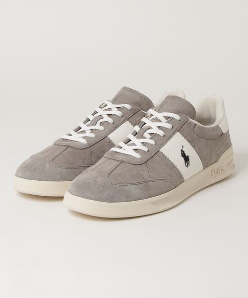 【メンズ】POLO RALPH LAUREN Heritage Aera スニーカー Heritage Aera Leather-Suede Sneaker