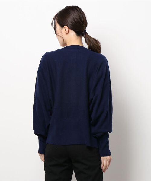 「LA MARINE FRANCAISE」 ニットカーディガン F グリーン レディース_画像2