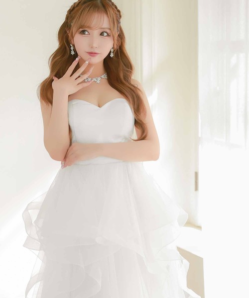 Tika ドレス キャバドレス キラキラスパンコールスリットタイト