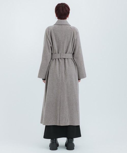 STUDIOUS（ステュディオス） ステンカラーコート 1 ダークグリーン