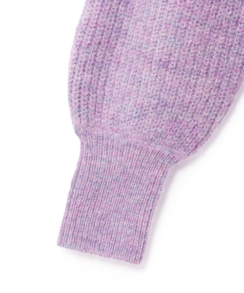 ADAM ET ROPE'（アダムエロペ） ニットカーディガン FREE サックス