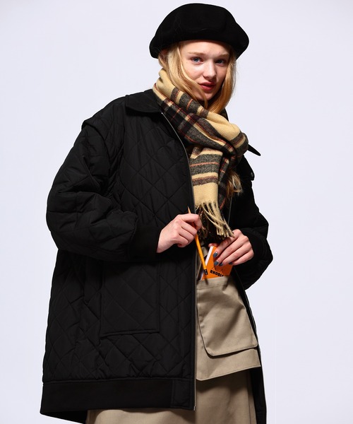 「BONLECILL」 コート FREE カーキ レディース_画像8