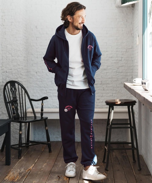 スウェット seventy seven(セブンティセブン)】middle onz sweat P-O hoodie