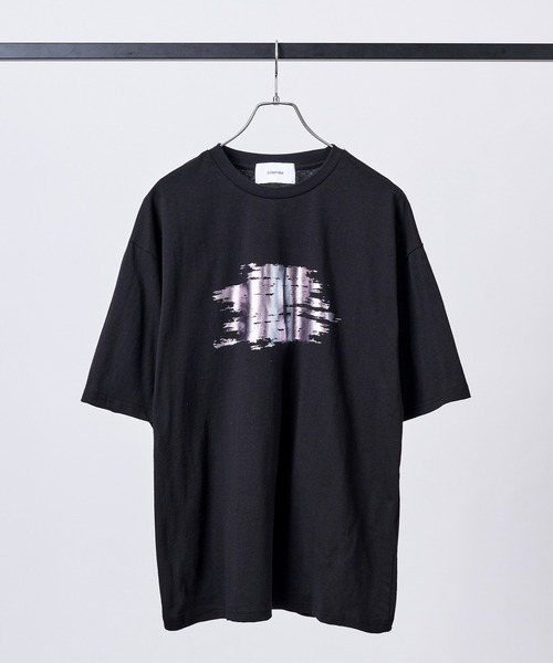 Confirm（コンファーム） tシャツ アブストラクトグラフィック箔