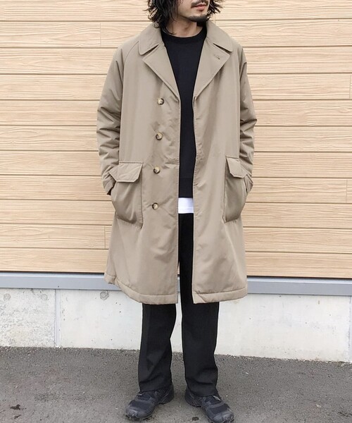 「SHIPS Colors」 コート LARGE ベージュ メンズ_画像5