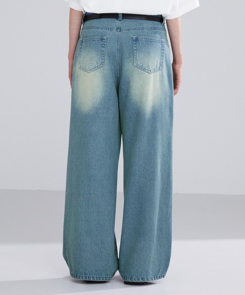 ☆送料・関税込☆VOCAVACA★One-Tuck Wide Denim Pants★ ☆送料・関税込☆VOCAVACA☆One-Tuck Wide Denim Pants☆