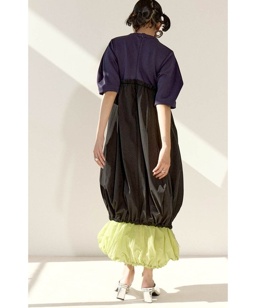 ばぁばOMMO IRREGULAR PATTERN LAYERED OP ばぁばOMMO IRREGULAR PATTERN LAYERED OP OMMO（オーエムエムオー