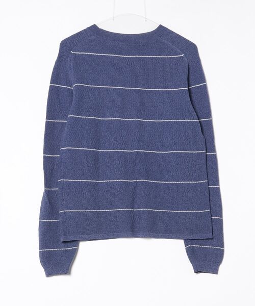 「Steven Alan」 長袖ニット SMALL ブルー メンズ