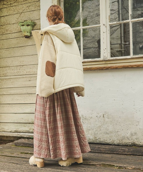 「Crisp」 長袖ニット FREE アイボリー レディース_画像3