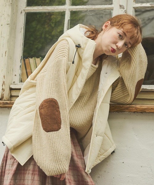 「Crisp」 長袖ニット FREE アイボリー レディース_画像4