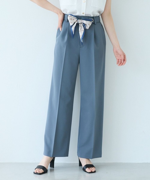 SUBLATIONS ベルト付き スラックス SUBLATIONS ベルト付き スラックス SUBLATIONS - サブ