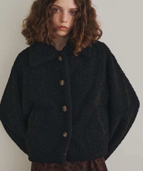 Unitage（ユニテージ） ブルゾン アウター テディベアボアショート