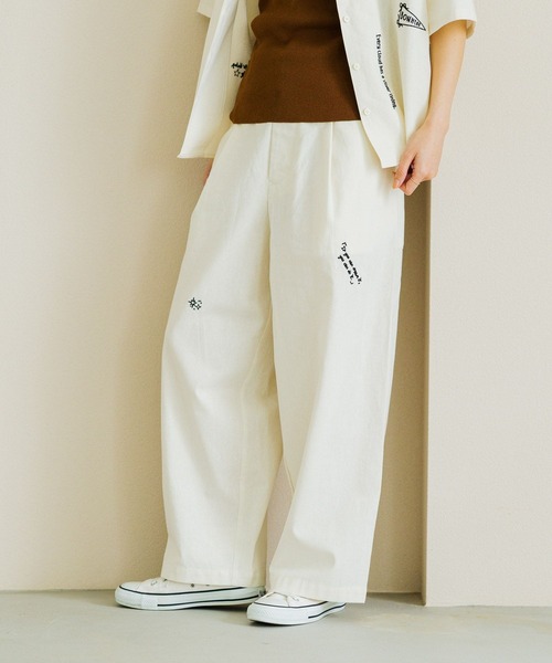 研修さん kotohayokozawa】STAR☆ PATCH SWEAT PANTS (SET UP)｜CONVERSE