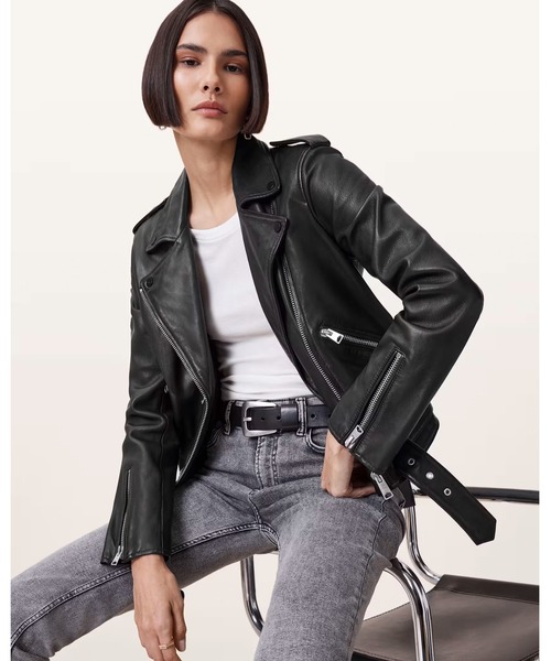 ALLSAINTS（オールセインツ） レザージャケット ライダース BALFERN