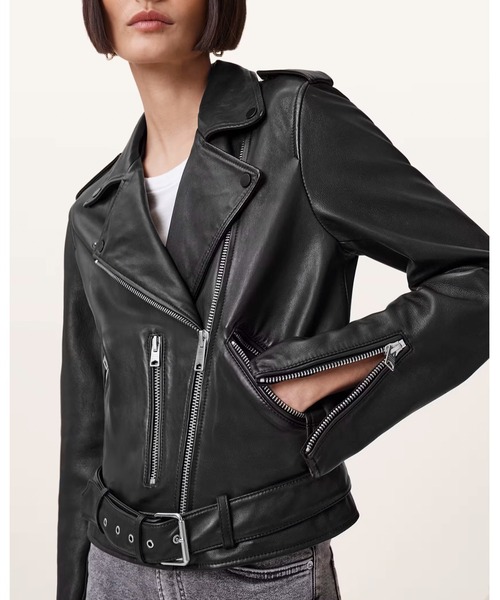 ALLSAINTS（オールセインツ） レザージャケット ライダース BALFERN