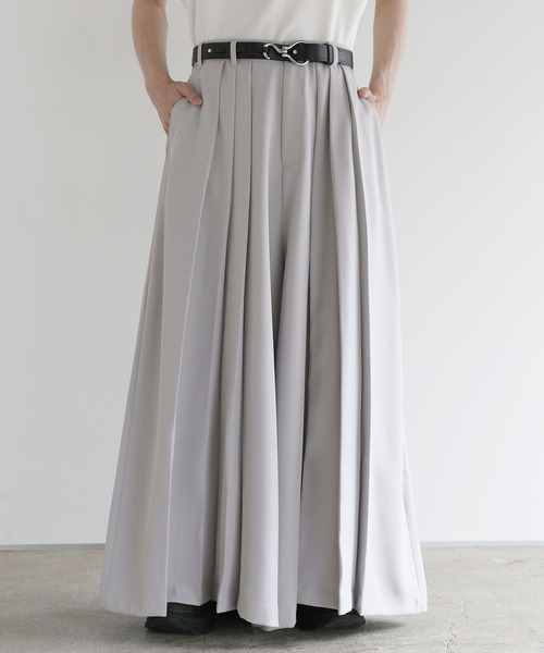 SOSHIOTSUKI◇スラックスパンツ/44/ウール/BLK/無地/S23AW10PT-W