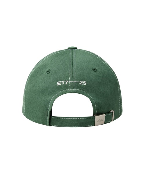 キャップ [EMIS] 25HS STRIPE BALL CAP emis キャップ 帽子 LETTERING LOGO WHITE STITCH BALL CAP