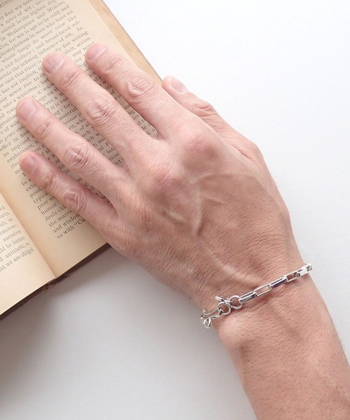 MANANAS ブレスレット 「MANANAS」Oval Link Chain Bracelet (Mens