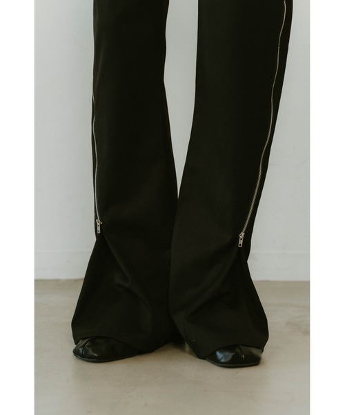Knuth Marf（クヌースマーフ） パンツ 2piece zip flare pants