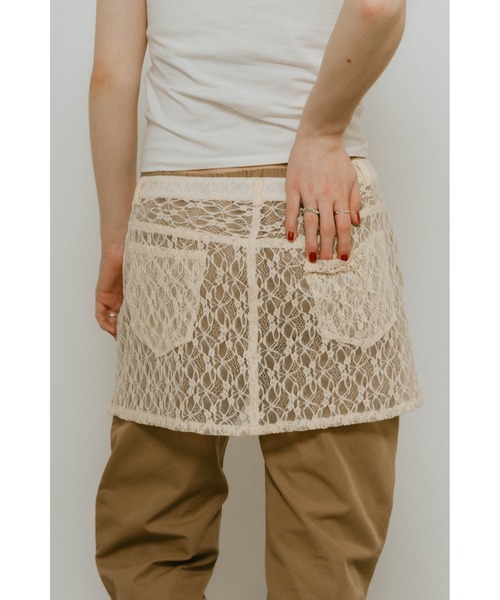 Knuth Marf（クヌースマーフ） パンツ 2piece zip flare pants