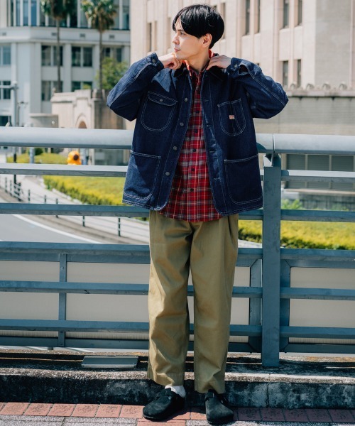 ⑥マルチカラーフリース カバーオール KRIFF MAYER（クリフメイヤー） カバーオール 裏フリースカバーオール