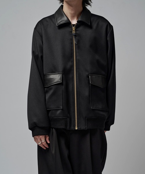 【新品未使用】サイズ4 メンズ ラッセルノ ハーフジップブルゾン 1103 新品未使用】1103 ラッセルノ ハーフジップブルゾン メンズ