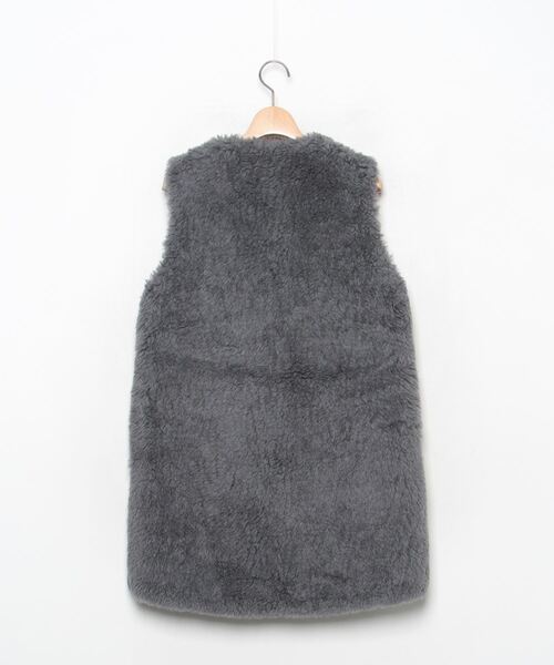 「THE RERACS」 ベスト - グレー レディース_画像2