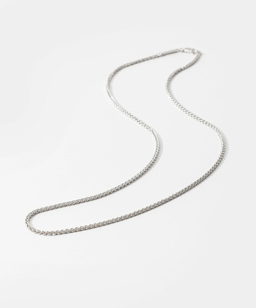 『美品』TOM WOOD チェーンネックレス 925シルバー TOMWOOD - Curb Chain M 20.5Inch(52cm) / カーブ チェーン