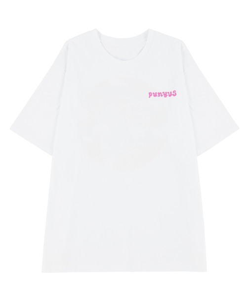 「PUNYUS」 半袖Tシャツ 3 ホワイト レディース