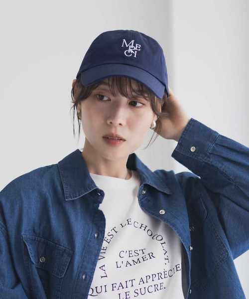 【新品未使用】KUZIRA キャップ 帽子 ネイビー キャップ 帽子 日よけ Idnes MERCIキャップ レディース : ZOZOTOWN