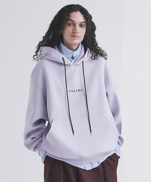 トップス CULLNI Logo Embroidery Hoodie GRAY CULLNI ONLINE STORE / CULLNI Logo Embroidery Hoodie