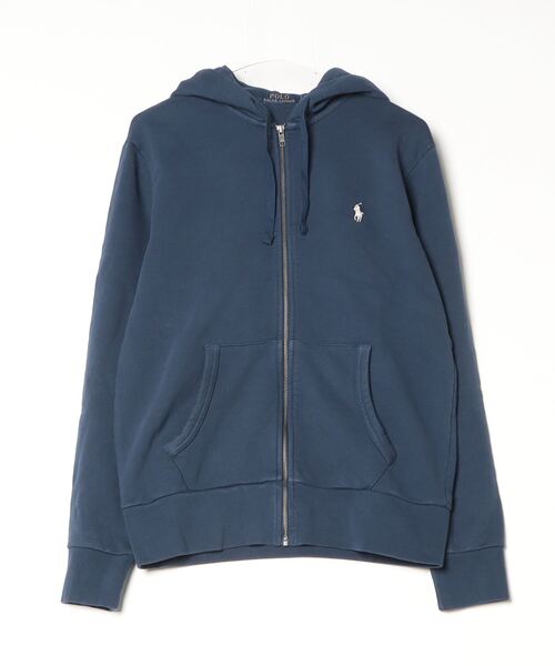 Polo Ralph Laurenフレンチテリーフルジップフーディ セール】 (ボーイズ 2才～7才)ロゴ フレンチ テリー フルジップ