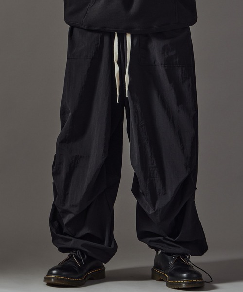 Theater code ワイドパンツ パンツ Wide pants with drawstring